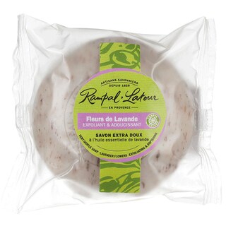 Rampal Latour | Sapun rotund cu flori de lavanda bio 100g