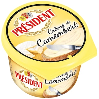 President | Crema de branza Camembert 125g