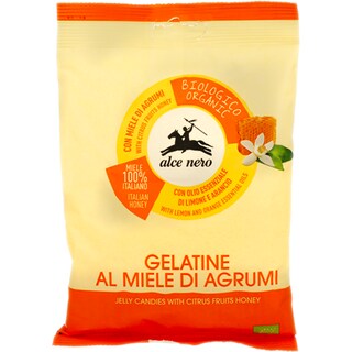 Alce Nero | Jeleuri bio de citrice cu miere 100g
