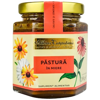 Albina Carpatina | Supliment alimentar Pastura in miere 200g