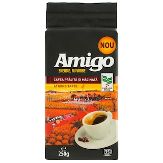 Amigo | Strong Taste | Cafea prajita si macinata 250g