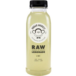 Urban Monkey | Suc Lemonade & Lime cu apa, agave, lamaie si lime 330ml