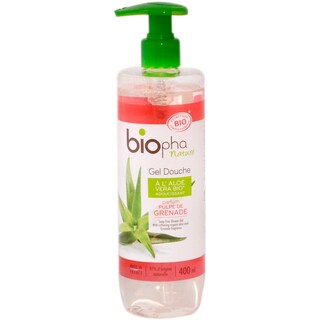 Biopha | Gel de dus bio cu parfum de rodie 400ml