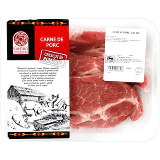 Gusturi romanesti | Ceafa de porc cu os  kg