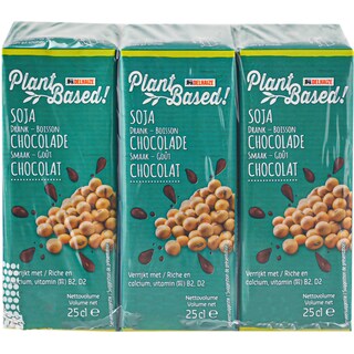 Delhaize | Bautura UHT cu soia cu aroma de ciocolata 3x250ml