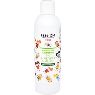 Essentiq | Gel de dus & sampon organic pentru copii cu Aloe vera si Mango 250ml