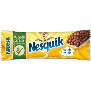 Nesquik | Baton de cereale cu baza de lapte si gust de ciocolata 4x25g