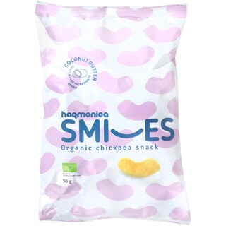 Smiles | Pufuleti bio din naut cu cocos 50g