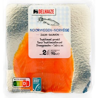 Delhaize | Somon Atlantic Afumat 70g