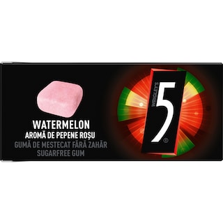 Five | Guma de mestecat cu aroma de pepene rosu 16.5g