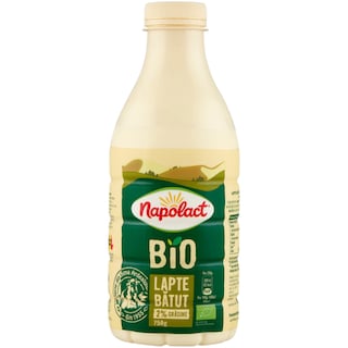 Napolact Bio | Lapte batut 2% grasime 750g