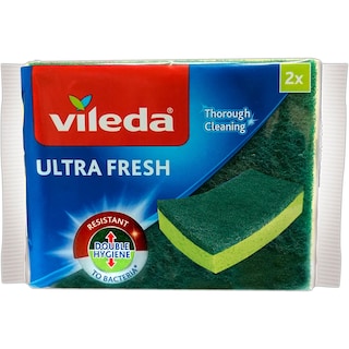Vileda | Ultrafresh | Burete vase, 2 bucati