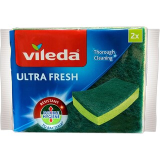 Vileda | Ultrafresh | Burete vase, 2 bucati