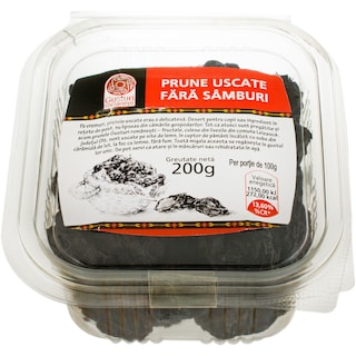 Gusturi romanesti | Prune uscate fara samburi 200g
