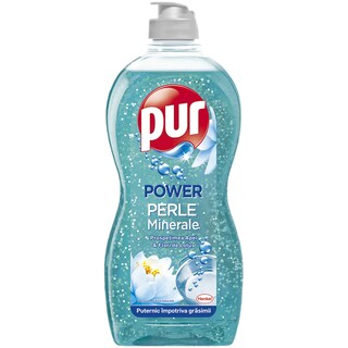 Pur | Power | Detergent de vase Perle Minerale Prospetimea Apei & Flori de Lotus 450ml