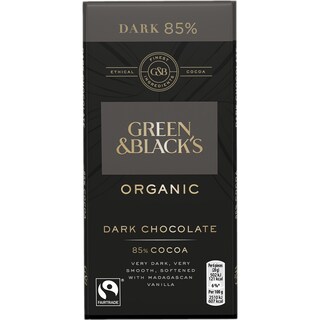 Green&Black's | CIocolata neagra 85% cacao bio 90g