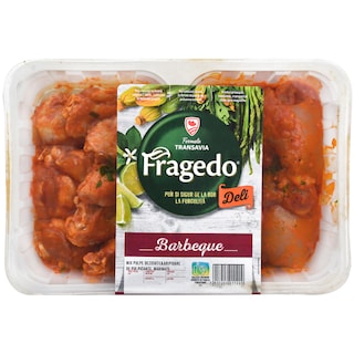 Fragedo | Mix barbeque pulpe dezosate si aripioare de pui picante marinate