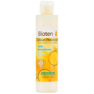 Bioten | Lapte demachiant cu miere si complex de uleiuri pretioase 200ml