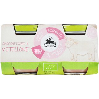 Alce Nero | Baby | Piure din carne de vitel eco 2x80g