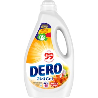 Dero | Detergent lichid Frezie si lamaita, 40 spalari 2L