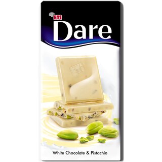 Dare | Ciocolata alba cu fistic 70g