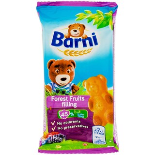 Barni | Prajitura cu piure fructe de padure 30g