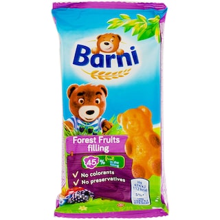 Barni | Prajitura cu piure fructe de padure 30g