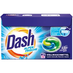 Dash | Detergent Alpen Frische, 12 capsule
