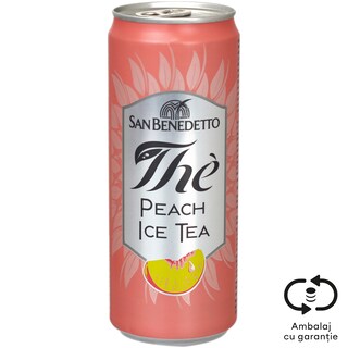 Bautura racoritoare de ceai de piersica 330ml