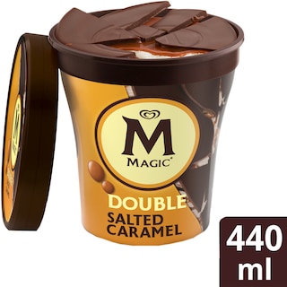 Magnum | Pint | Inghetata double caramel sarat 310g
