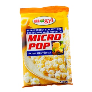 Mogyi | Popcorn cu aroma de cascaval pentru microunde 100g