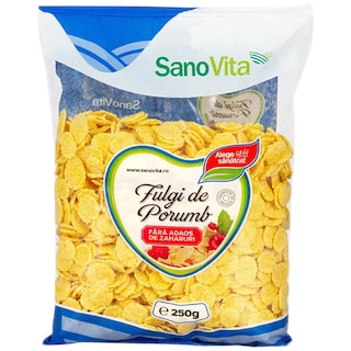 Sano Vita | Fulgi porumb fara zahar 250g