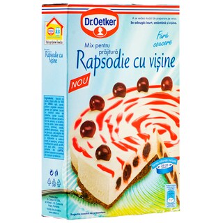 Dr. Oetker | Mix pentru prajituri Rapsodie cu visine 252g