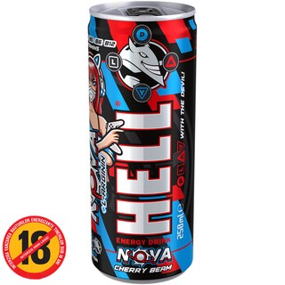 Hell | Energy Drink | Energizant Nova Cherry Beam 250ml