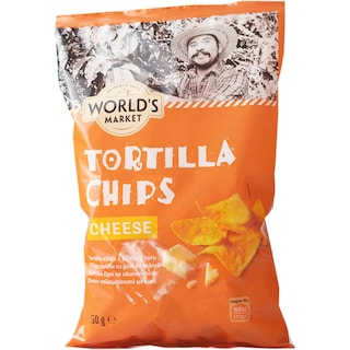 World's Market | Chips tortilla cu gust de branza 150g