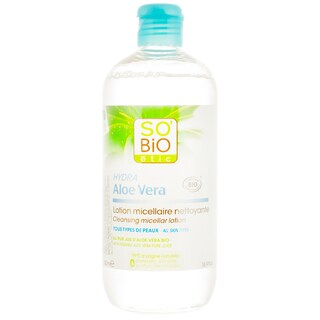 So'Bio | Lotiune micelara bio de curatare si hidratare intensa cu Aloe Vera 500ml