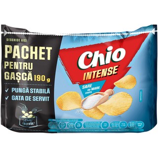 Chio | Chipsuri din cartofi cu sare de mare 190g