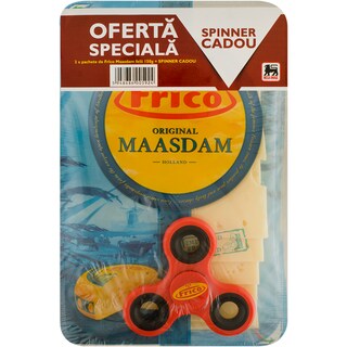Frico | Gouda | Branza pachet maasdam + fidget spinner cadou 2x150g