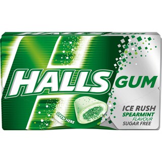Halls | Guma de mestecat cu aroma de menta verde 18g
