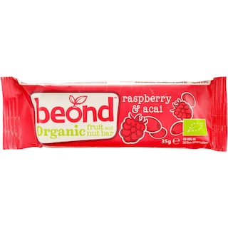 Beond | Baton bio cu acai si zmeura 35g
