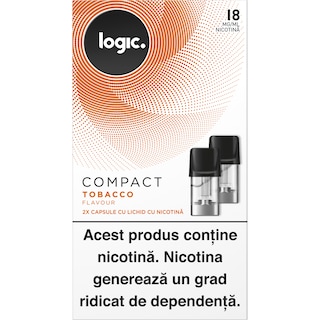 Logic | Capsule cu lichid cu nicotina Tobacco