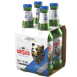 Bere blonda fara alcool 4x0.33L