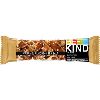 Be Kind | Baton cu migdale, sare de mare si glazura cu aroma de caramel 40g