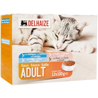 Delhaize | Hrana umeda adult cu peste 12x100g