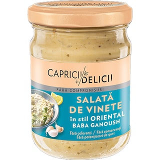 Capricii si Delicii | Salata de vinete in stil oriental 290g