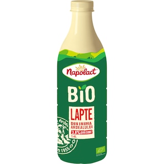 Napolact Bio | Lapte 3.8% grasime 1.4L