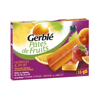 Gerble | Batoane dietetice pentru efort cu arome mixte 162g