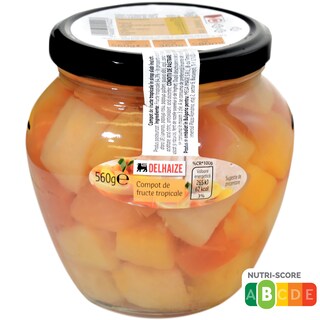 Delhaize | Compot de fructe tropicale 560g