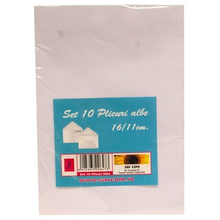 Sav Com | Plicuri albe 10 bucati