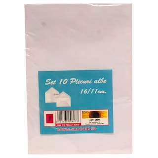 Sav Com | Plicuri albe 10 bucati